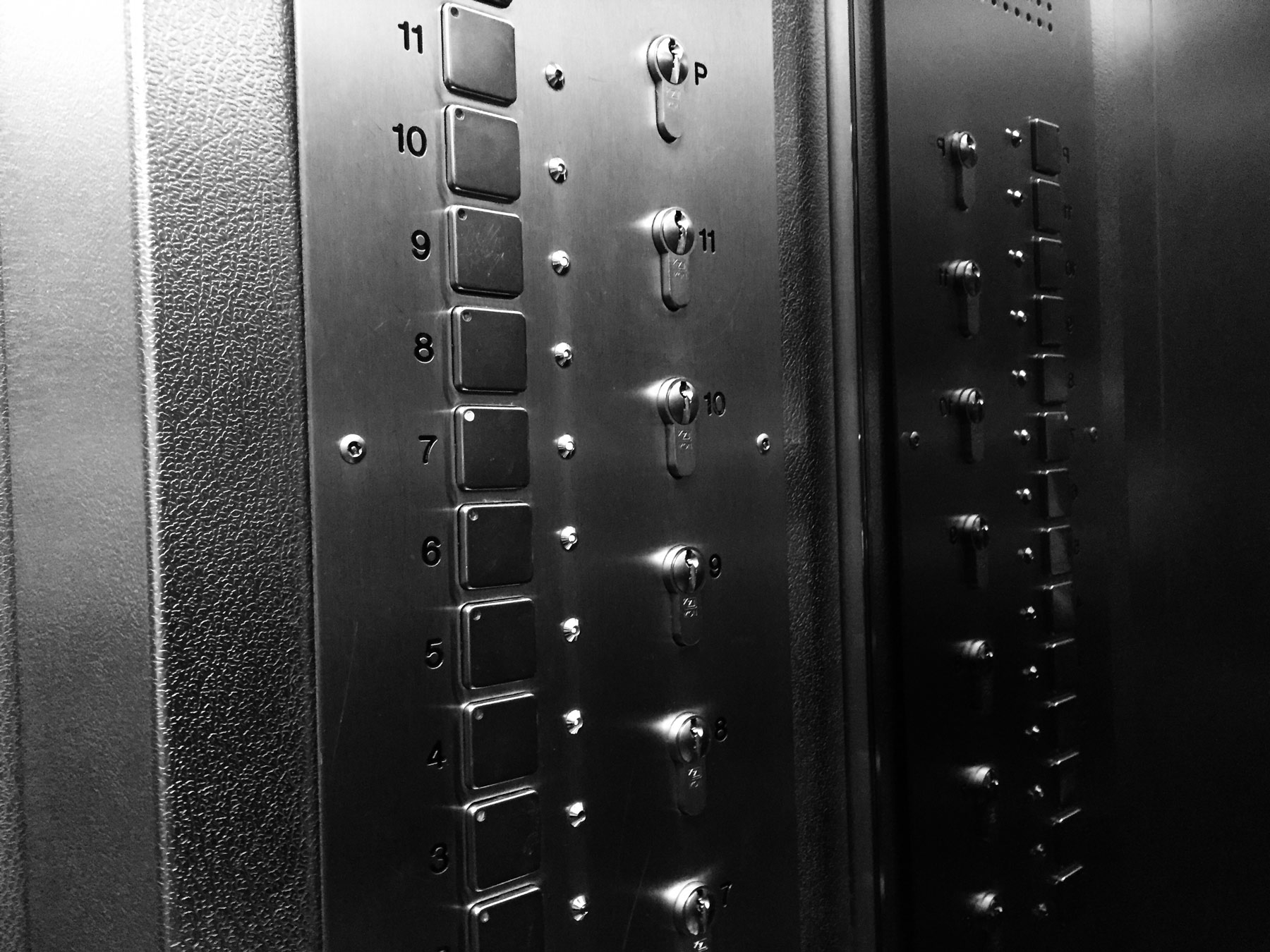 Fahrstuhlangst führt zu Umwegen